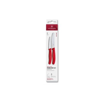 Victorinox Classic Gemüsemesser Set red, Set 2tgl, 8+10cm Gemüse/Tomaten Victorinox Classic Gemüsemesser Set red, Set 2tgl, 8+10cm Gemüse/Tomaten