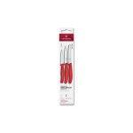 Victorinox Set de couteaux à légumes Swiss Classic, Rouge