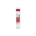 Victorinox Classic Gemüsemesser Set red, Set 3tlg, Schäler+ Gemüsemesser 8+10cm