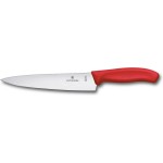 Victorinox Couteau de chef Swiss Classic, 19 cm, rouge, blister