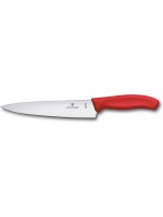 Victorinox Couteau de chef Swiss Classic, 19 cm, rouge, blister