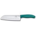 Victorinox Couteau santoku Swiss Classic, 17 cm, blister, vert