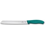 Victorinox Couteau à pain Swiss Classic, 21 cm, blister, vert