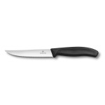 Victorinox Steakmesser mittel, 12cm, schwarz