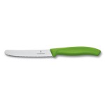 Victorinox Tomatenmesser 11cm, vert, Wellenschliff,