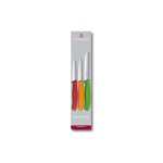 Victorinox Gemüsemesser-Set, 3-teilig, rouge , orange, vert