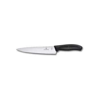Victorinox Tranchiermesser 19cm, Breitere Klinge, schwarz