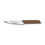 Victorinox Couteau d’office Swiss Modern 15 cm bois de noyer