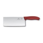 Victorinox Couteau de chef chinois Swiss Classic Rouge