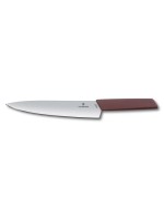 Victorinox Couteau trancheur Swiss Modern Rouge bordeaux