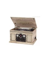 Victrola Le Quincy VTA-200B Aspect bois d'acajou