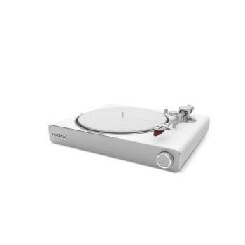 Victrola Stream Pearl Transmission par courroie semi-automatique Weiss
