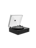 Victrola L'Eastwood VTA-78 Semi-automatique, avec haut-parleurs, noir