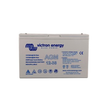 Victron Energy AGM Super Cycle 12V 38Ah, 267x77x175mm Victron Energy AGM Super Cycle 12V 38Ah, 267x77x175mm