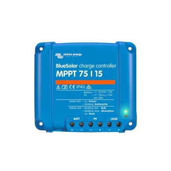 Victron Energy BlueSolar MPPT 75/15, 12-24V 15A Victron Energy BlueSolar MPPT 75/15, 12-24V 15A