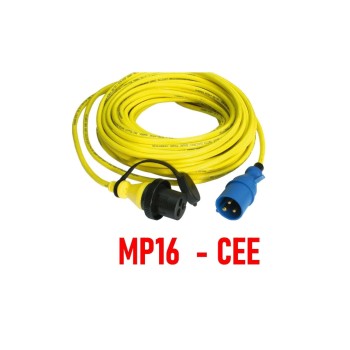 Victron Energy Landstromcable 15m 3x4mm², 250VAC 25A MP16-10/CEE Victron Energy Landstromcable 15m 3x4mm², 250VAC 25A MP16-10/CEE