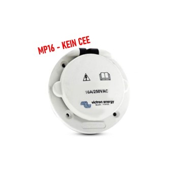 Victron Energy Steckdose Polyamid 16A, Landanschluss with Schutzkappe Victron Energy Steckdose Polyamid 16A, Landanschluss with Schutzkappe