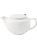 Villeroy & Boch Afina Teekanne, with Deckel + Filter, 0.44 Liter, white