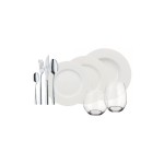 Villeroy & Boch Service combiné World 4 Friends 36 pièces, blanc