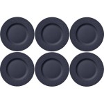 Villeroy & Boch Assiettes pour le petit-déjeuner et à dessert Manufacture Rock Noir