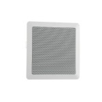 Visaton HiFi-Deckenlautsprecher DL 18/2 SQ, 8 OHM/100 V, weiss, 50154