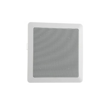 Visaton HiFi-Deckenlautsprecher DL 18/2 SQ, 8 OHM/100 V, white, 50154