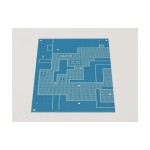 Visaton Universalplatine UP 70 3, für 2- und 4-Wege-Weichen, 5718