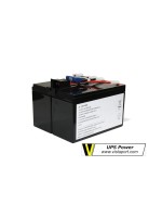 Vistaport RBC48 12 V, 7 Ah, 2 cellules