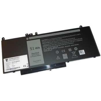 Vistaport Notebook Batteries for Dell, LiIon, 7.6V, 6460mAh Vistaport Notebook Batteries for Dell, LiIon, 7.6V, 6460mAh