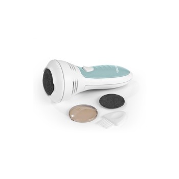 VITALmaxx Hornhautentferner, 3-tlg. 6V weiß/türkis VITALmaxx Hornhautentferner, 3-tlg. 6V weiß/türkis