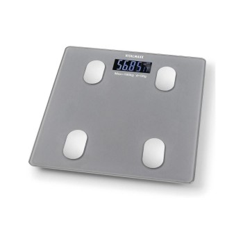 VITALmaxx Station santé connectée incl. application santé & piles Gris