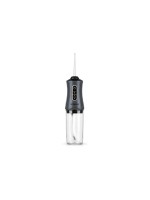 VITALmaxx Munddusche 5V anthrazit, mit 4 Aufsätzen 220ml Wassertank
