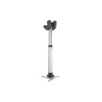 Vogel's PPC-1555, Projektordeckenhalterung, neigbar, Höhe 550 - 850mm, max 15Kg, silver
