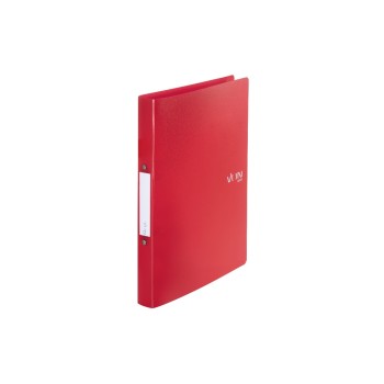 VON Ringbuch A4 with 2 Ringen, PP, red VON Ringbuch A4 with 2 Ringen, PP, red