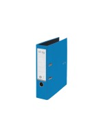 VON Ordner A4, Vollpapier, 80 mm, 100 % Recyclingkarton, blau