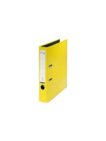 VON Ordner A4, Rückenbreite 50 mm, Karton mit PP/Papier, gelb