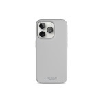 Vonmählen Coque arrière Eco Silicone iPhone 15 Pro Light Gray