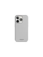 Vonmählen Coque arrière Eco Silicone iPhone 15 Pro Light Gray