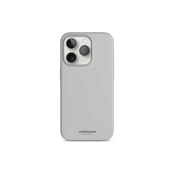 Vonmählen Eco Silicone Case Light Gray, iPhone 15 Pro Max