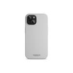 Vonmählen Coque arrière Eco Silicone iPhone 15 Light Gray