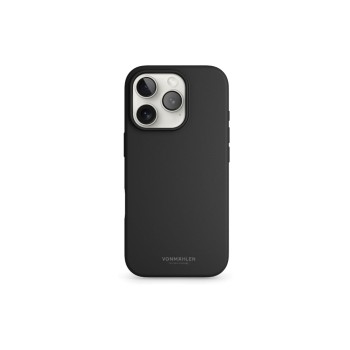 Vonmählen Soft Silicone Case Black, iPhone 16 Pro