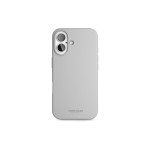 Vonmählen Coque arrière Soft Silicone iPhone 16 Light Gray