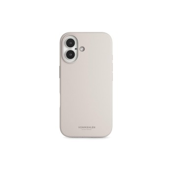 Vonmählen Soft Silicone Case Cream, iPhone 16 Plus
