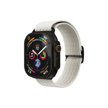 Vonmählen Bracelet Woven Loop Apple Watch 40/41/42 mm Cream Black