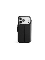 Vonmählen Vegan Leather Folio Black, iPhone 17 Pro Max