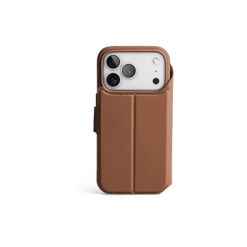 Vonmählen Vegan Leather Folio Brown, iPhone 17 Pro Max Vonmählen Vegan Leather Folio Brown, iPhone 17 Pro Max