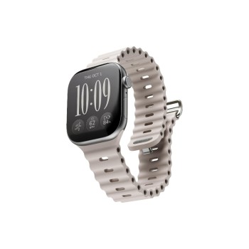 VONMÄHLEN Wave Band 3, Cream, Apple Watch - 40 / 41 / 42mm VONMÄHLEN Wave Band 3, Cream, Apple Watch - 40 / 41 / 42mm