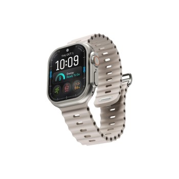 VONMÄHLEN Wave Band 3, Cream, Apple Watch - 44 / 45 / 46 / 49mm VONMÄHLEN Wave Band 3, Cream, Apple Watch - 44 / 45 / 46 / 49mm