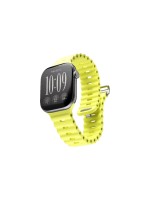 VONMÄHLEN Wave Band 3. Neon Yellow, Apple Watch - 40 / 41 / 42mm