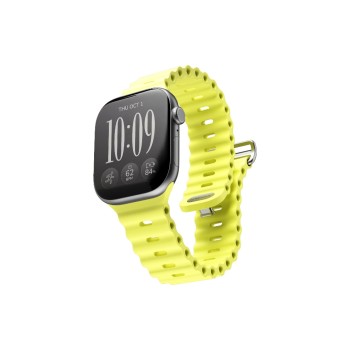 VONMÄHLEN Wave Band 3. Neon Yellow, Apple Watch - 40 / 41 / 42mm VONMÄHLEN Wave Band 3. Neon Yellow, Apple Watch - 40 / 41 / 42mm